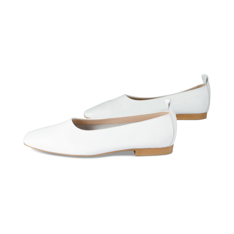 Yipee White Leather
