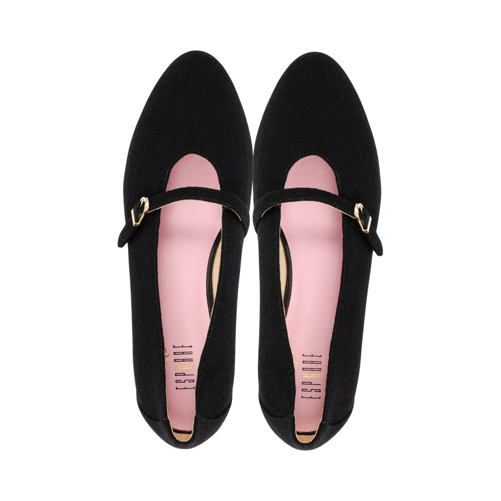 Zick Black Wool F26