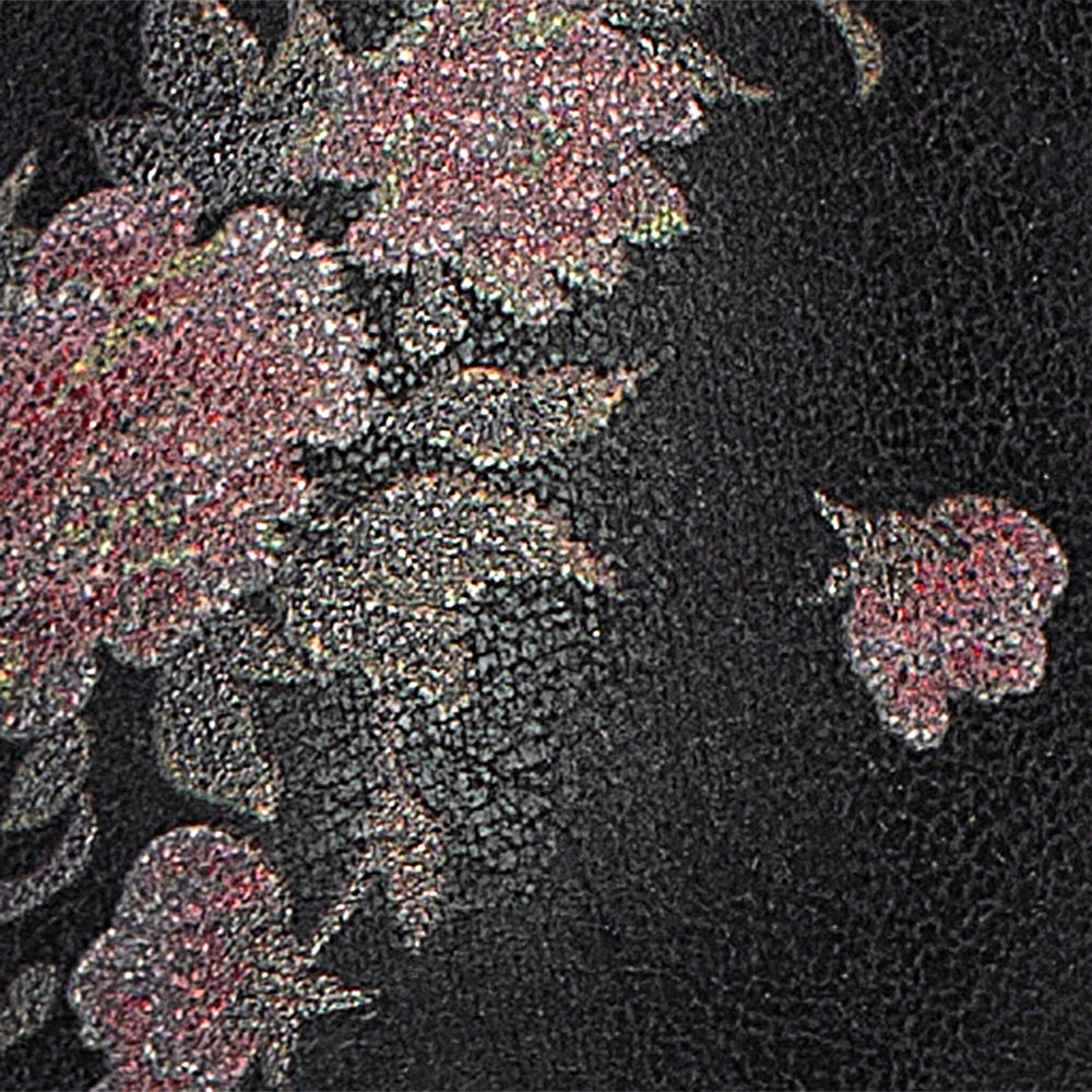 Zick Black / Wine Flowers F26