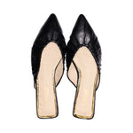 Caralyn Black Faux Leather