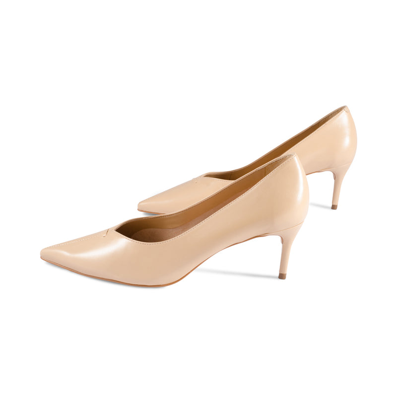 Natalia Cream Leather